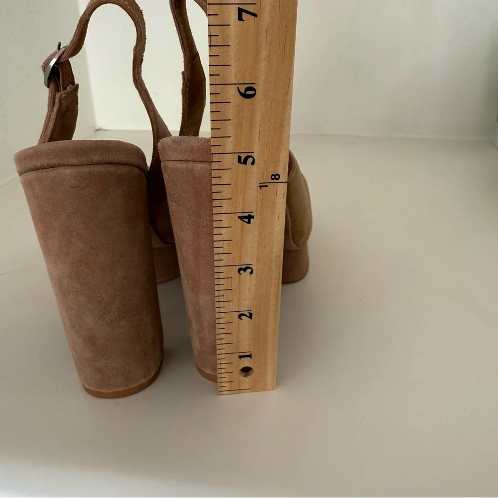 Jeffrey Campbell Suede Platform Heels Size 8.5